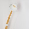 Higashi Lampa Stojąca Jasne drewno, Biały, 1-punktowy