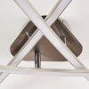 Deneb Lampa Sufitowa LED nikiel matowy, 3-punktowe