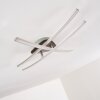 Deneb Lampa Sufitowa LED nikiel matowy, 3-punktowe