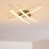 Deneb Lampa Sufitowa LED nikiel matowy, 3-punktowe
