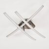 Deneb Lampa Sufitowa LED nikiel matowy, 3-punktowe