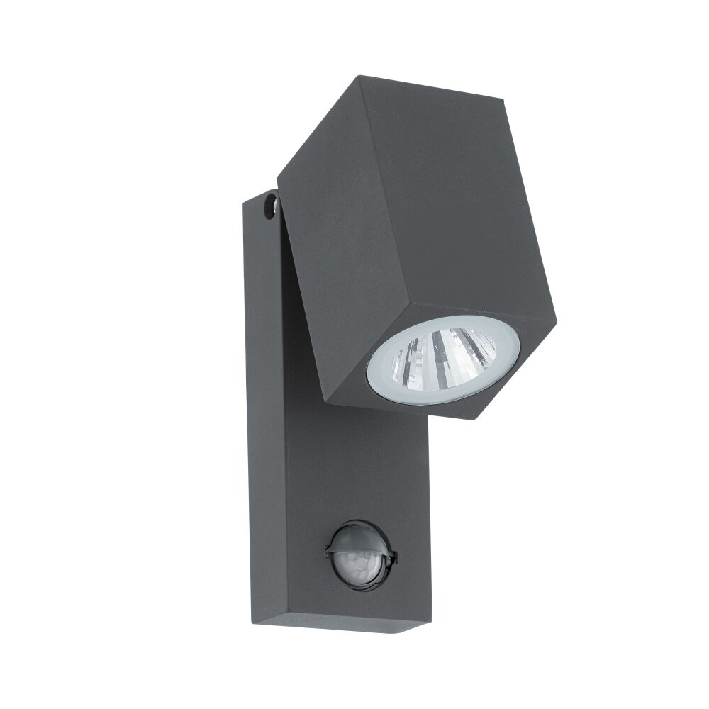 Eglo SAKEDA Lampa ścienna LED Antracytowy, 1-punktowy, Czujnik ruchu main product photo