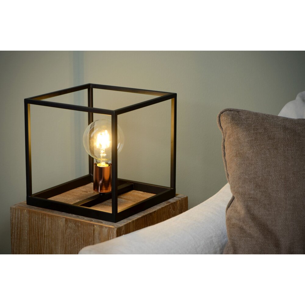 Lucide ARTHUR Lampa stołowa Czarny, 1-punktowy main product photo