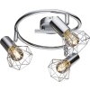 Globo XARA Lampa Sufitowa Chrom, 3-punktowe