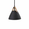 Design For The People by Nordlux Strap Lampa Wisząca Czarny, 1-punktowy