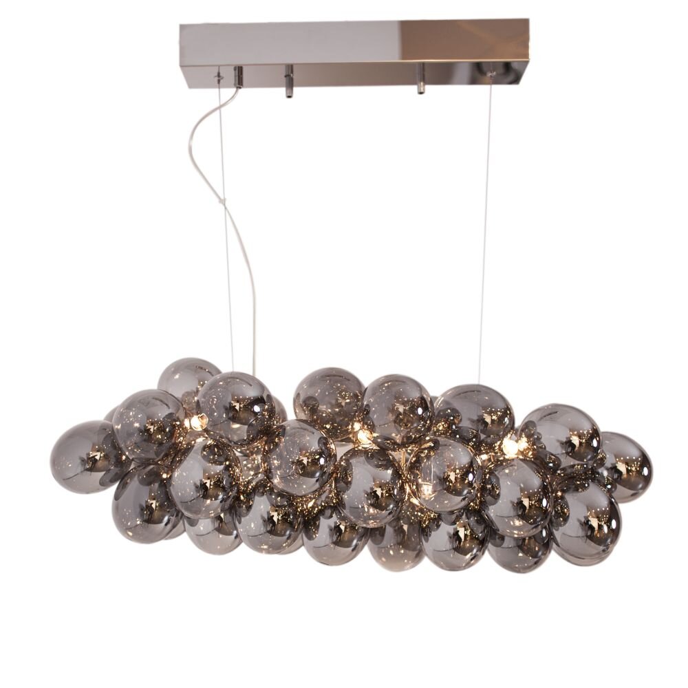 Lampa Wisząca By Rydens Gross Szary, 8-punktowe main product photo