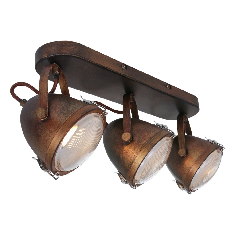 MEXLITE Lampa Sufitowa Brązowy, 3-punktowe main product photo