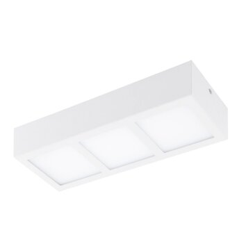Eglo COLEGIO Lampa sufitowa LED Biały, 3-punktowe