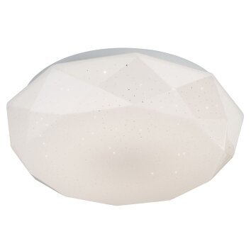 Nino Leuchten DIAMOND Lampa Sufitowa LED Biały, 1-punktowy