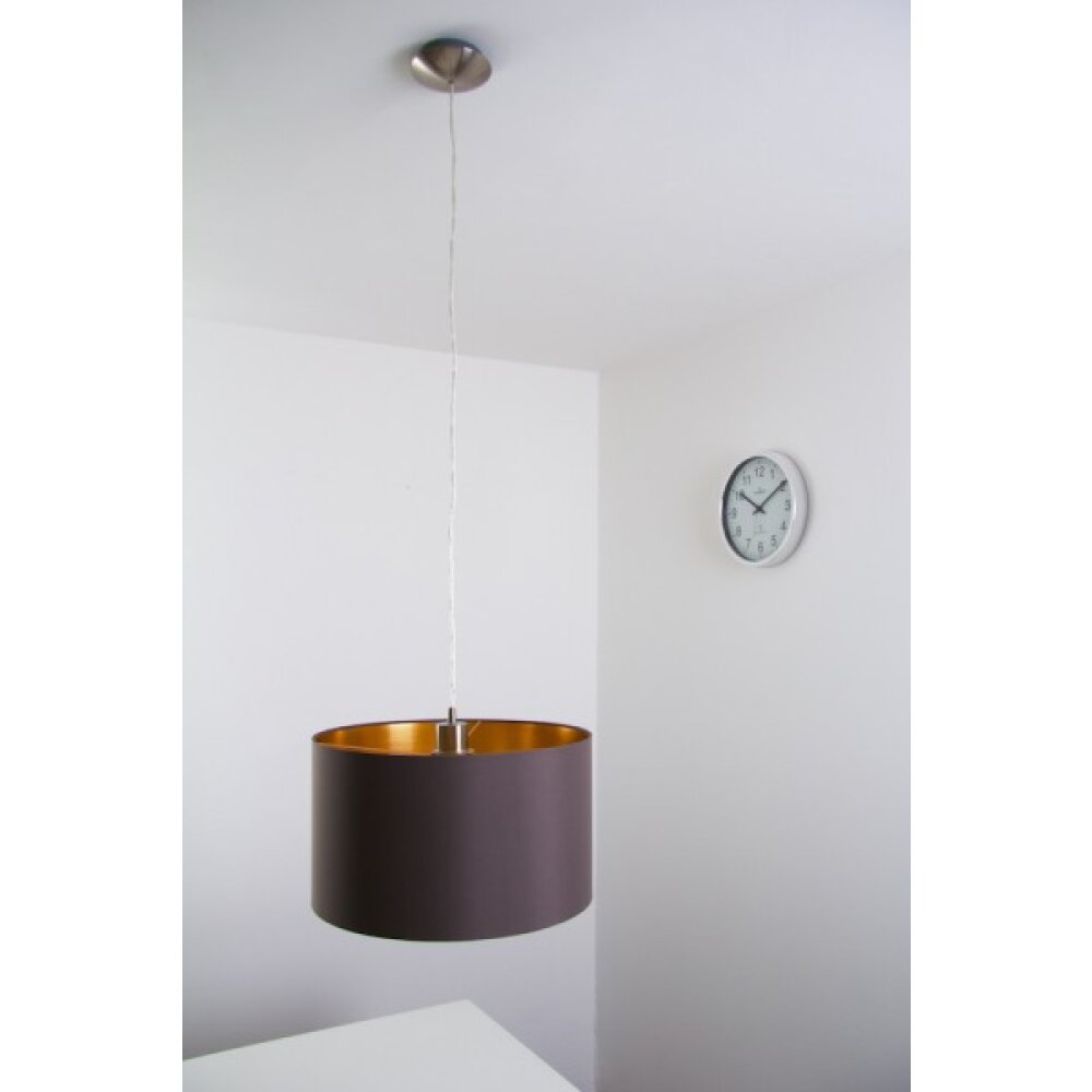 Eglo Maserlo cappuccino lampa wisząca Nikiel matowy, 1-punktowy main product photo