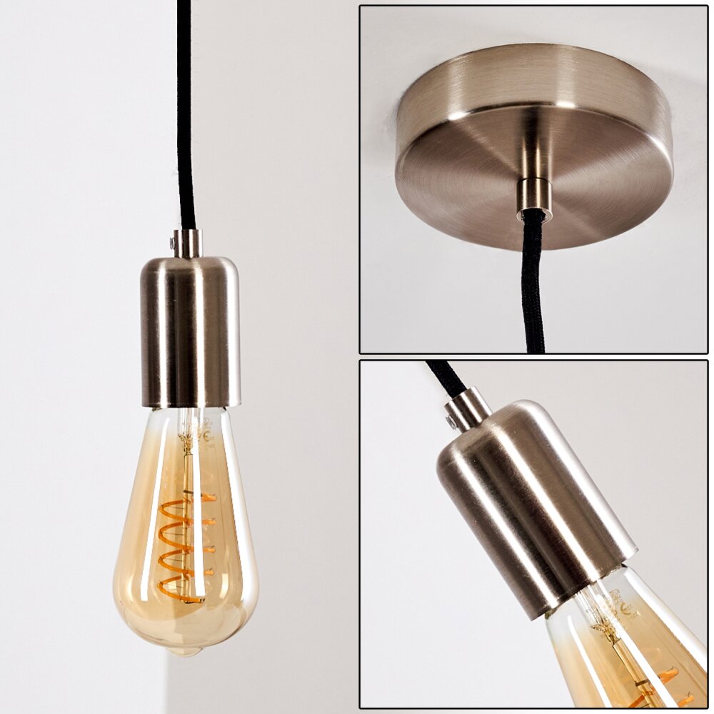 Lemone Lampa Wisząca Nikiel matowy, 1-punktowy main product photo