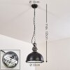 Lampa Wisząca Ilvy LED Czarny, 1-punktowy