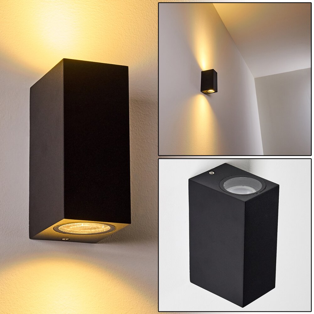 Zewnętrzny kinkiet Nordborg LED Czarny, 2-punktowe main product photo