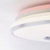 Brilliant Visitation Lampa Sufitowa LED Srebrny, Biały, 1-punktowy, Zdalne sterowanie, Zmieniacz kolorów
