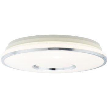 Brilliant Visitation Lampa Sufitowa LED Srebrny, Biały, 1-punktowy, Zdalne sterowanie, Zmieniacz kolorów