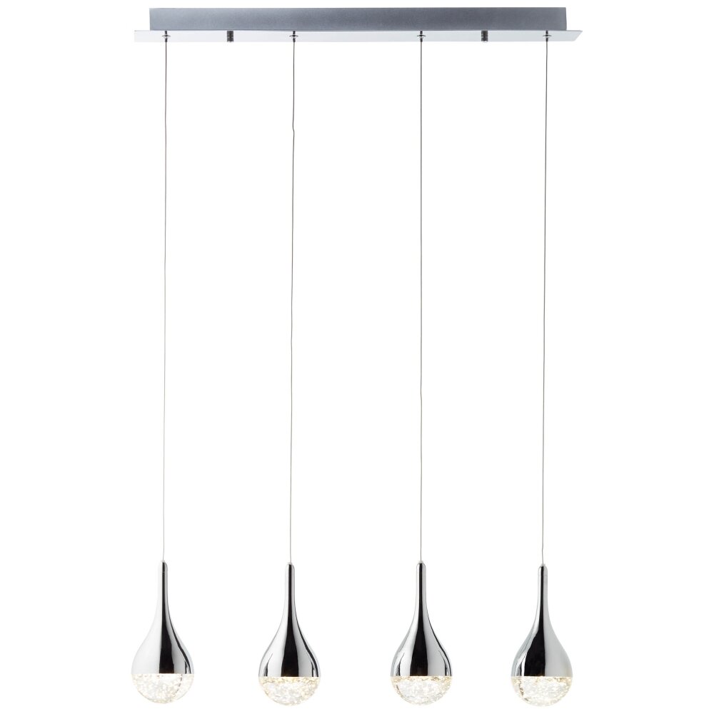 Brilliant FRIZZANTE Lampa Wisząca LED Chrom, 4-punktowe main product photo