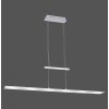 Leuchten-Direkt NELE Lampa Wisząca LED Nikiel matowy, 6-punktowe