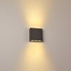 Tinglev Zewnętrzny kinkiet LED Antracytowy, 1-punktowy