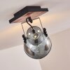 Hora Lampa Sufitowa Jasne drewno, Srebrny, 1-punktowy