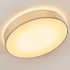 Tallaboa Lampa Sufitowa LED Srebrny, 1-punktowy, Zdalne sterowanie