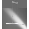 Honsel Metis Lampa Wisząca LED Nikiel matowy, 1-punktowy, Zmieniacz kolorów