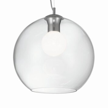 Ideal Lux NEMO Lampa Wisząca Chrom, 1-punktowy