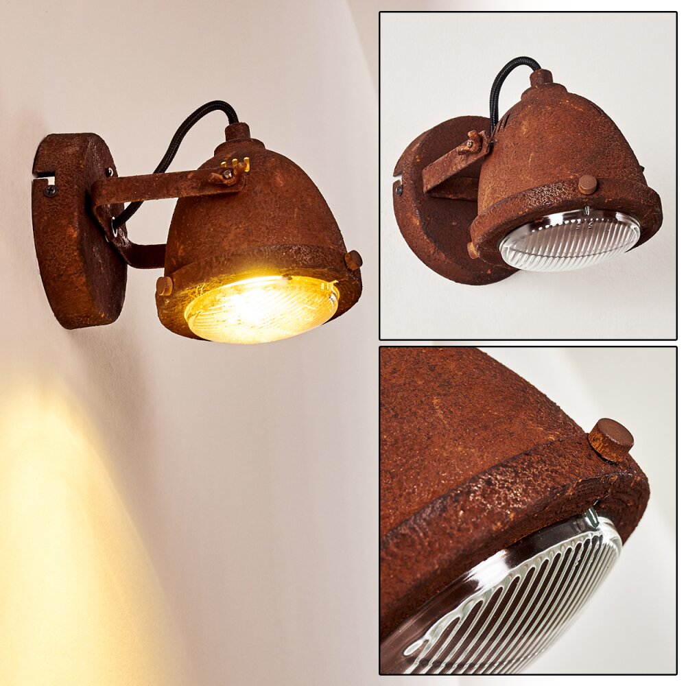Lampa ścienna Glostrup Rdzawy, 1-punktowy main product photo