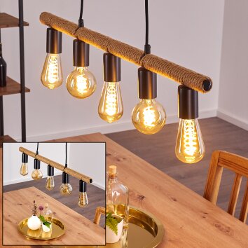 Blord Lampa Wisząca brązowy, czarny, 5-punktowe