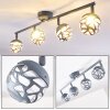 Covane Lampa Sufitowa LED Niebeieski, Szary, 4-punktowe