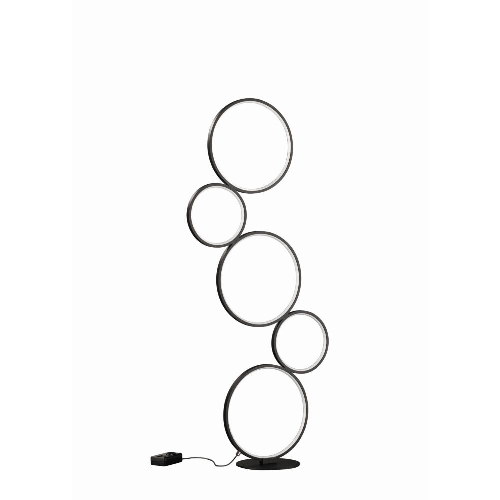 Lampa Stojąca Trio Leuchten RONDO LED Czarny, 1-punktowy main product photo