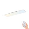 Leuchten-Direkt FLAT Lampa sufitowa LED Biały, 1-punktowy, Zdalne sterowanie
