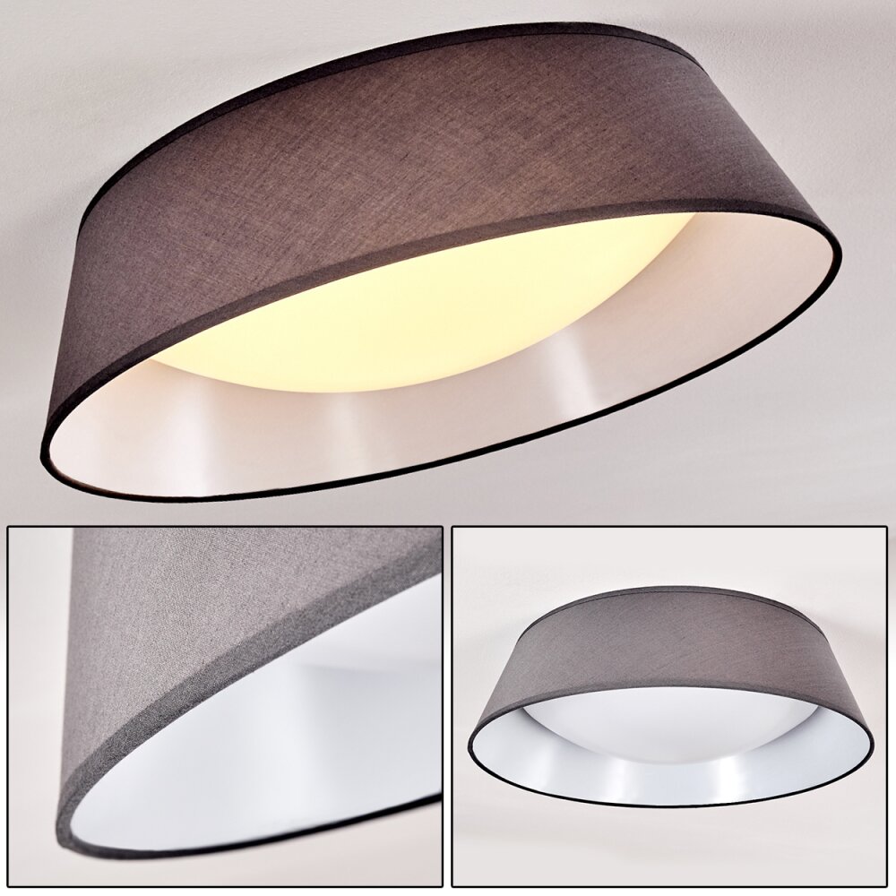 Negio Lampa Sufitowa LED Szary, Biały, 1-punktowy main product photo
