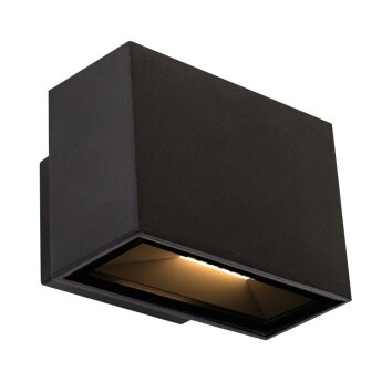 KS Verlichting Segment Lampa ścienna LED Czarny, 2-punktowe