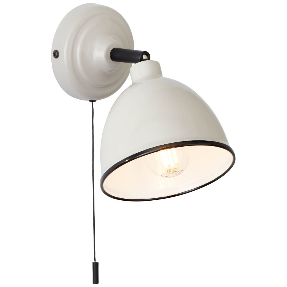 Brilliant Telio Lampa ścienna Szary, 1-punktowy main product photo