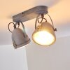 Butikon Lampa Sufitowa Szary, 2-punktowe