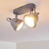 Butikon Lampa Sufitowa Szary, 2-punktowe