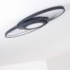 Chunky Lampa Sufitowa LED Szary, 1-punktowy