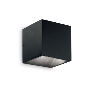 Ideal Lux RUBIK Zewnętrzny kinkiet LED Czarny, 1-punktowy