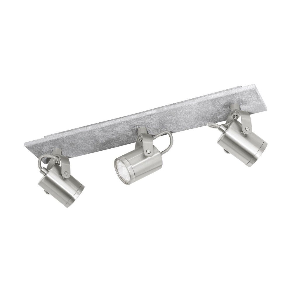Eglo PRACETA lampy sufitowe listwy LED Szary, Nikiel matowy, 3-punktowe main product photo