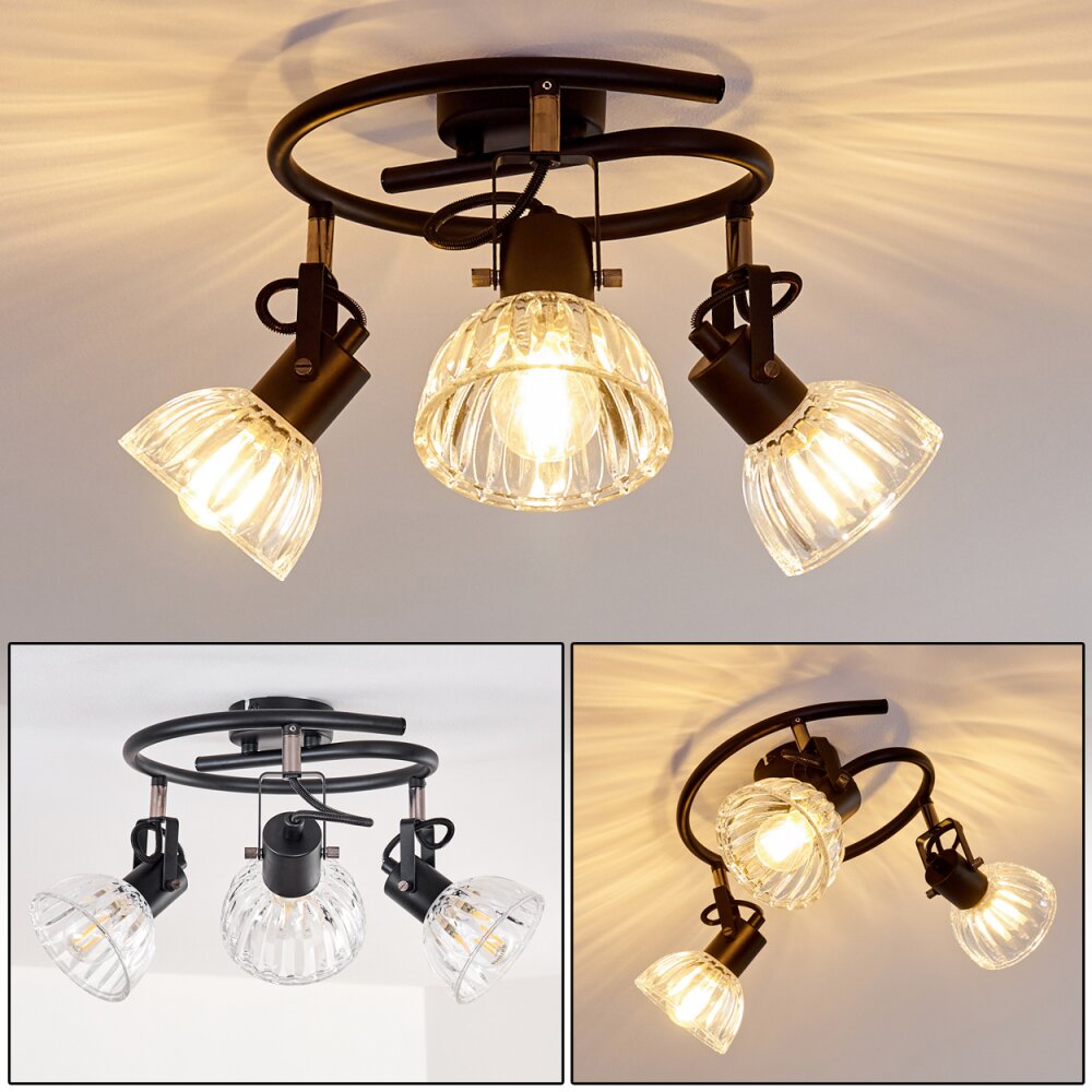 Bohemia Lampa Sufitowa Czarny, 3-punktowe main product photo