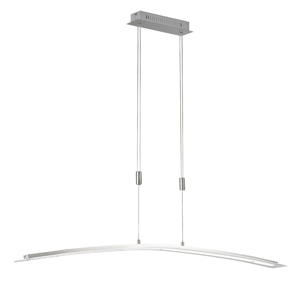 Honsel Metis Lampa Wisząca LED Nikiel matowy, 1-punktowy, Zmieniacz kolorów main product photo
