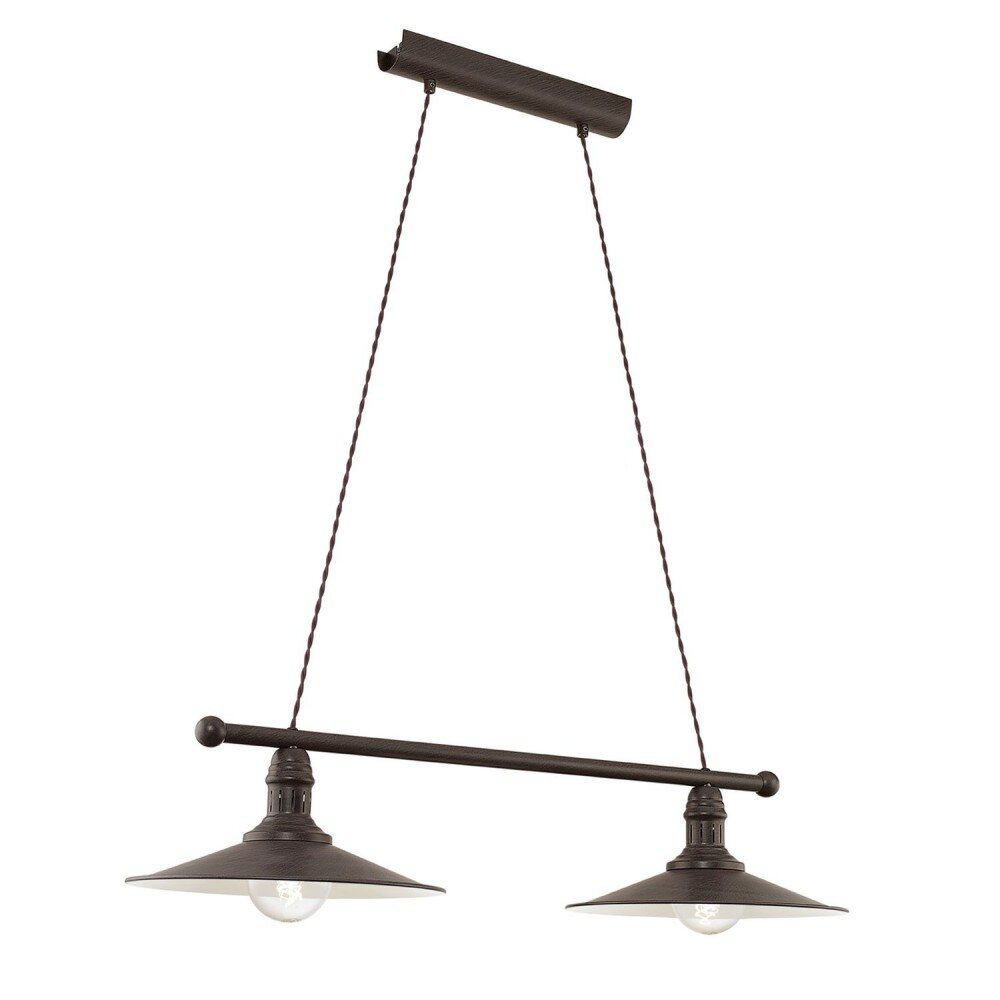Eglo STOCKBURY lampa wisząca Beżowy, Ciemnobrązowy, 2-punktowe main product photo