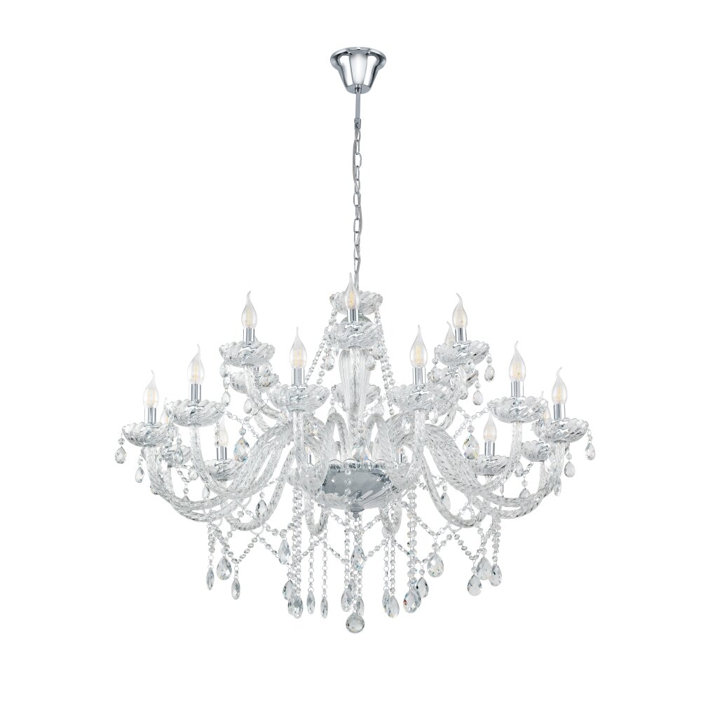 Eglo BASILANO Lampa Wisząca Chrom, 18-punktowe main product photo