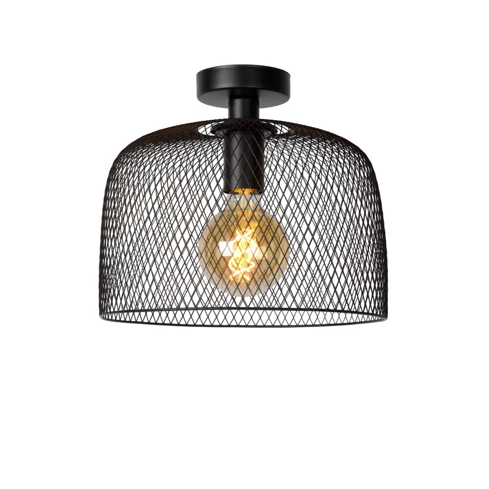 Lampa Sufitowa Lucide MESH Czarny, 1-punktowy main product photo