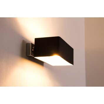 Ideallux BOX AP2 lampa ścienna Czarny, 2-punktowe