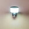 Zewnętrzny kinkiet Larvik LED Antracytowy, 1-punktowy, Czujnik ruchu
