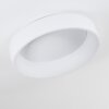 Kampala Lampa Sufitowa LED Biały, 1-punktowy