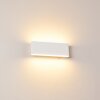 Mosambik Lampa ścienna LED Biały, 1-punktowy
