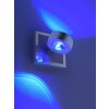 Kinkiet Leuchten Direkt Ls-OPTI LED Stal nierdzewna, 2-punktowe, Zdalne sterowanie, Zmieniacz kolorów