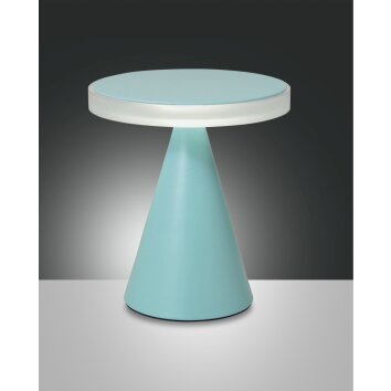 Fabas Luce Neutra Lampa stołowa LED Zielony, 1-punktowy